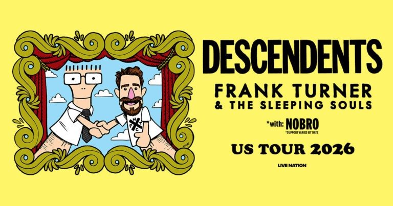Descendents and Frank Turner & The Sleeping Souls Announce 2026 Co-Headline Tour