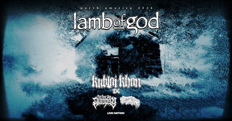 Lamb Of God Announce 2026 North American Tour