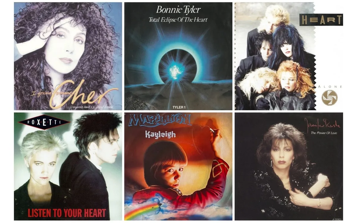 Top 20 Power Ballads Of The 80s