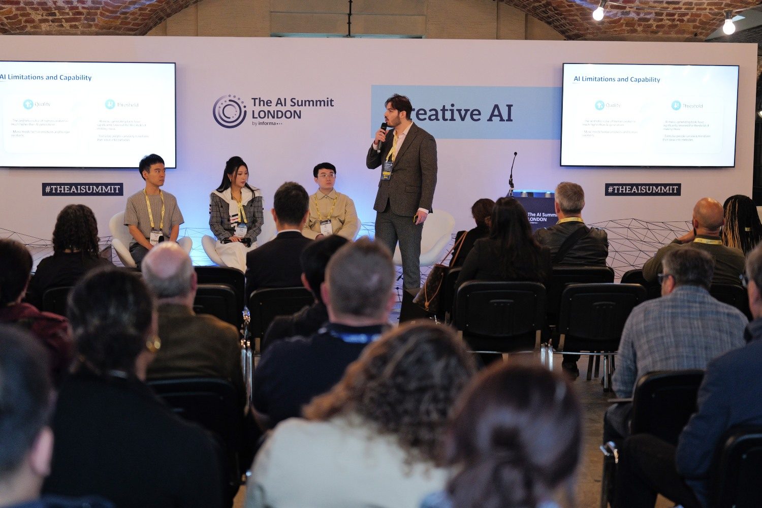 Cheerful Music Appears at the 10th Anniversary of The AI Summit London